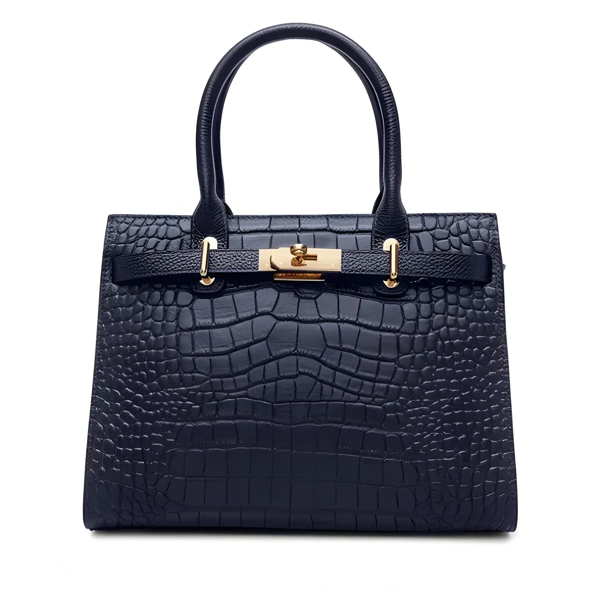 Women's Shoulder Hand Bag with Detachable Strap and Top Handle