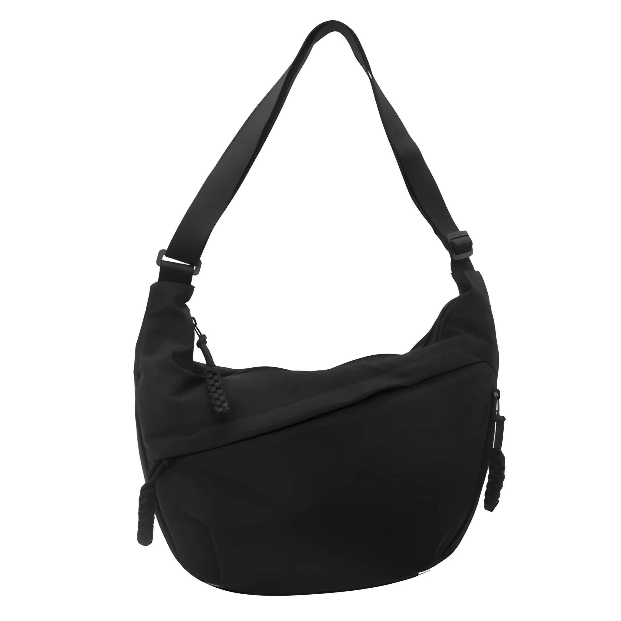 Women's Crossbody Bag with Shoulder Strap and Zipper Pockets