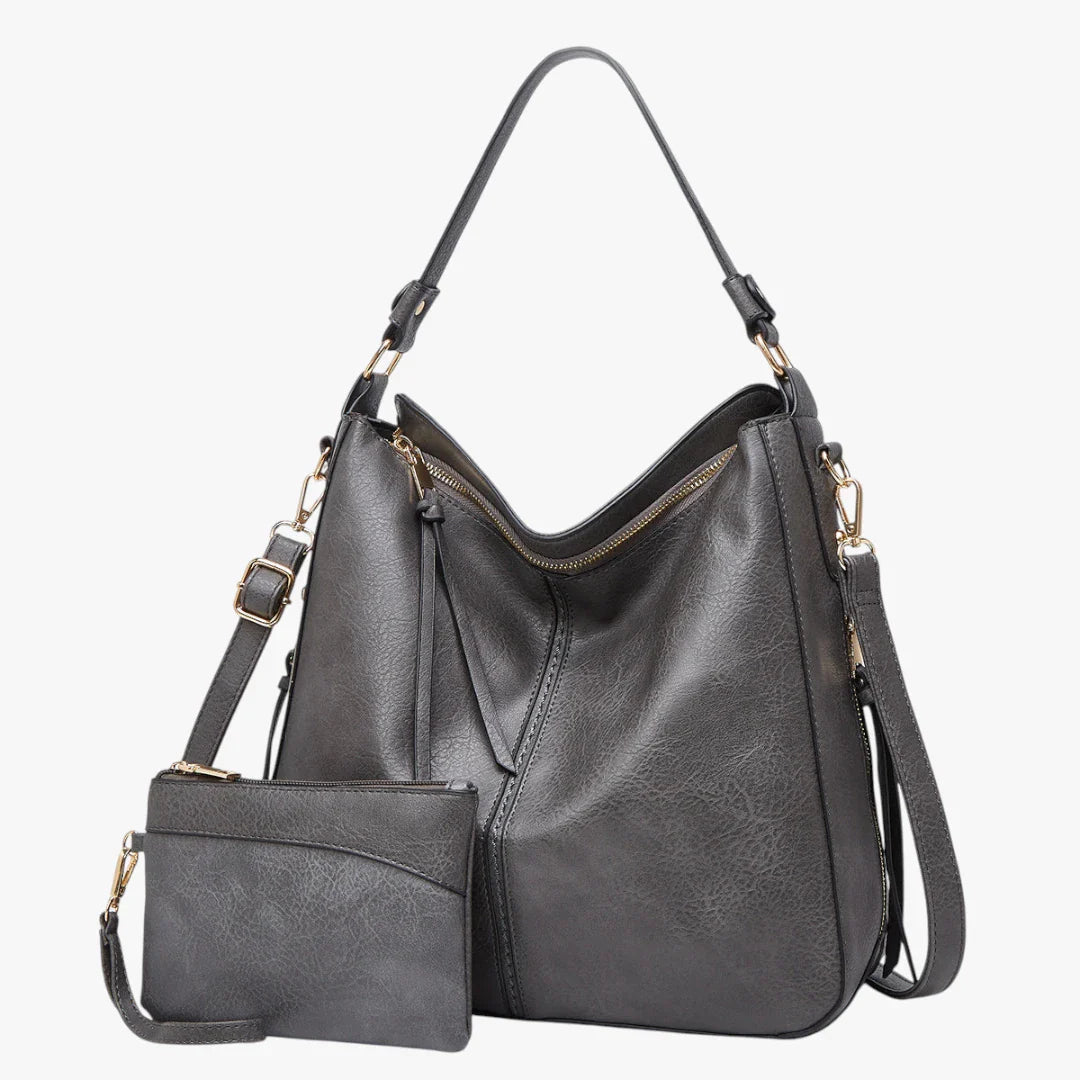 Women's Travel Shoulder Bag with Zipper