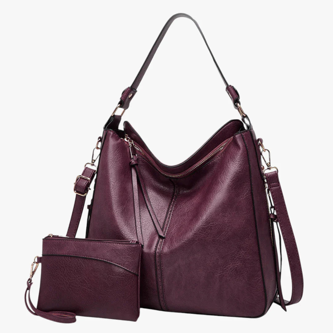 Women's Travel Shoulder Bag with Zipper