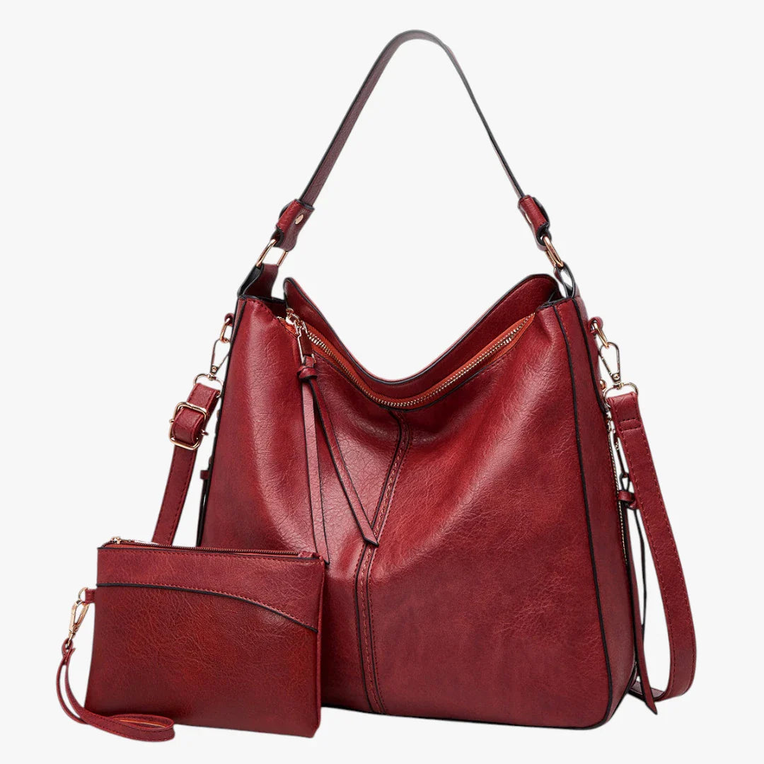 Women's Travel Shoulder Bag with Zipper