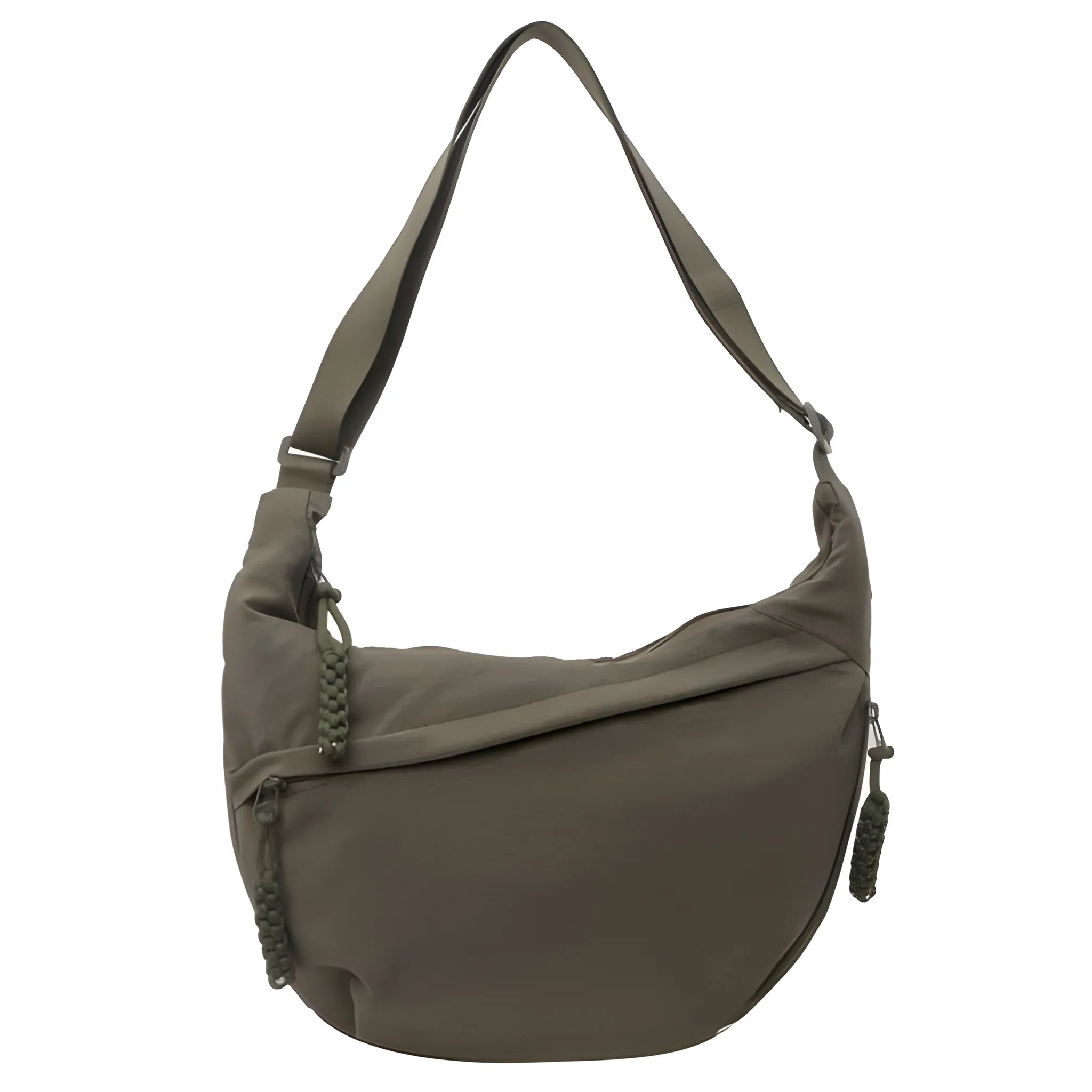 Women's Crossbody Bag with Shoulder Strap and Zipper Pockets