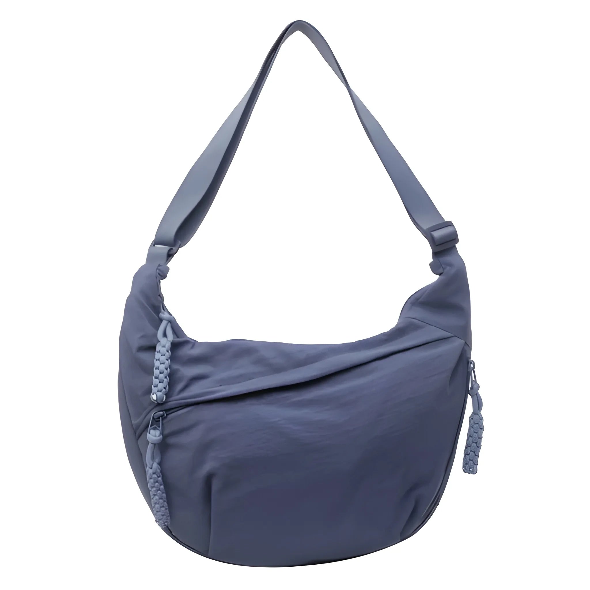 Women's Crossbody Bag with Shoulder Strap and Zipper Pockets