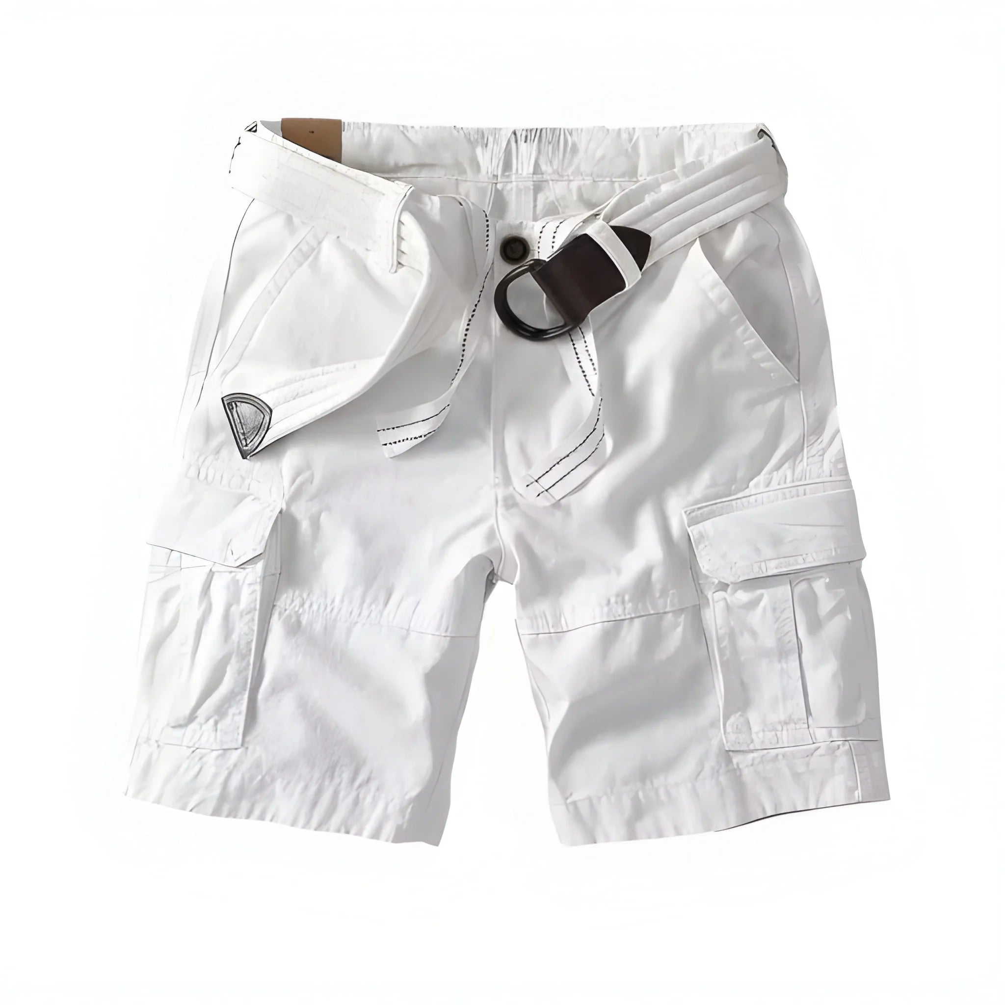 Men's Casual Shorts with Drawstring Pockets