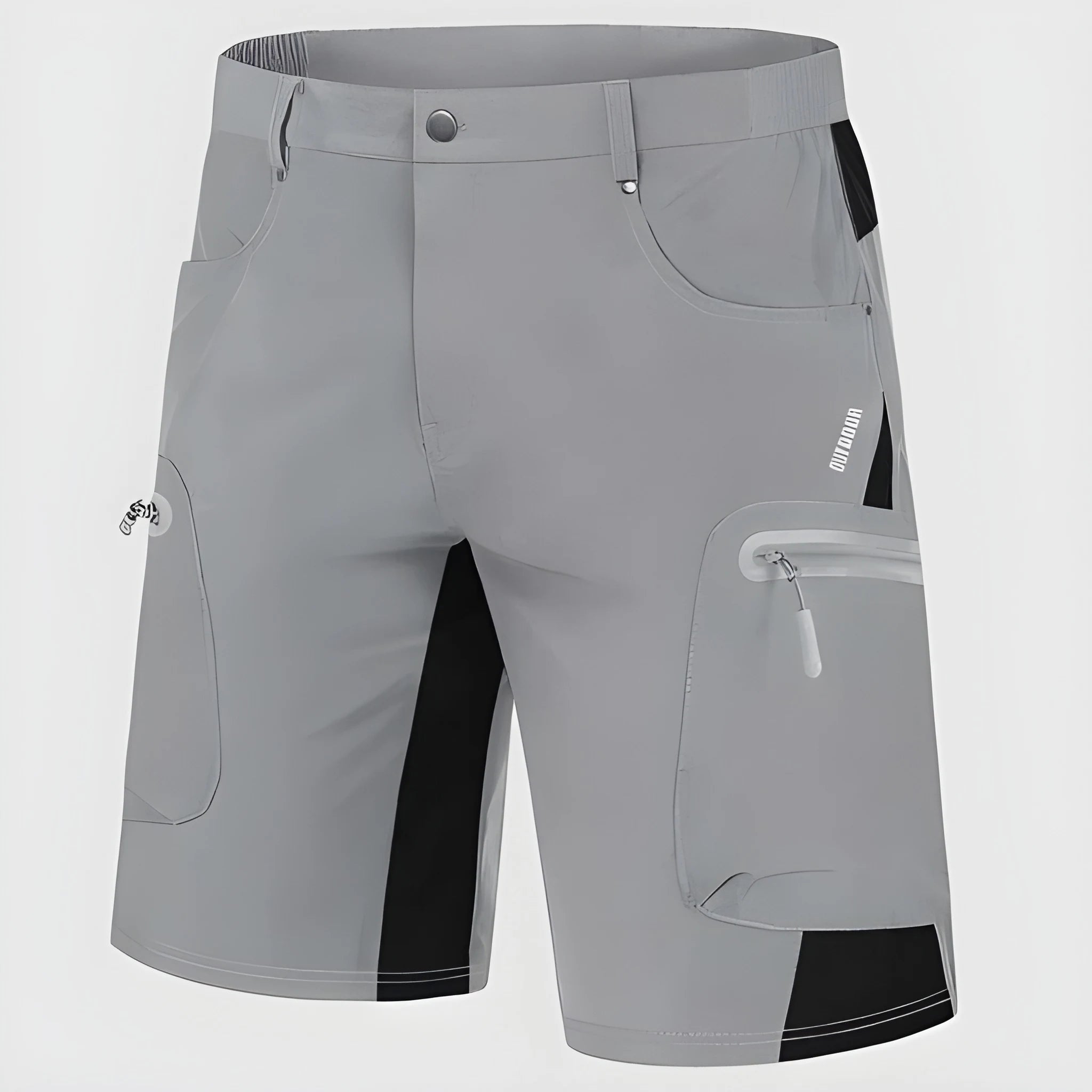 Men's Cargo Golf Shorts with Pockets and Zip Pockets