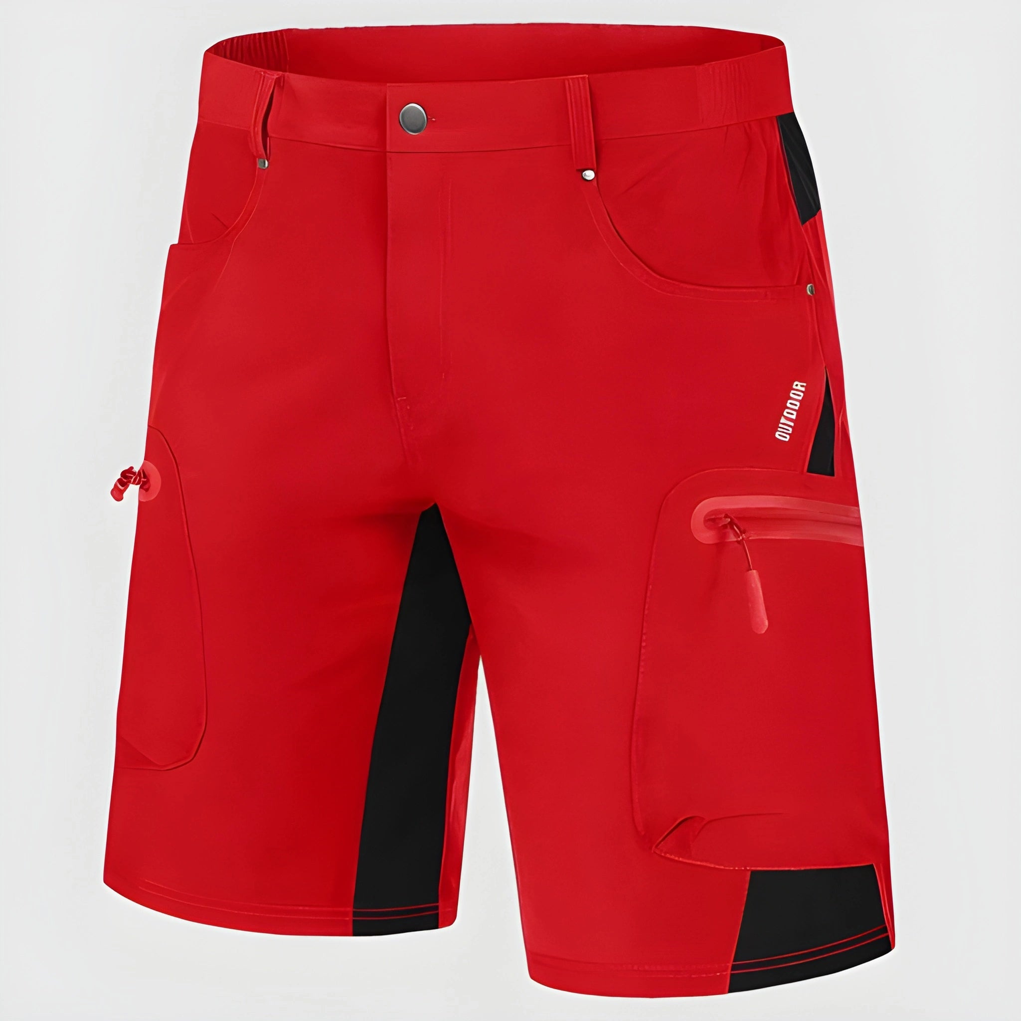 Men's Cargo Golf Shorts with Pockets and Zip Pockets