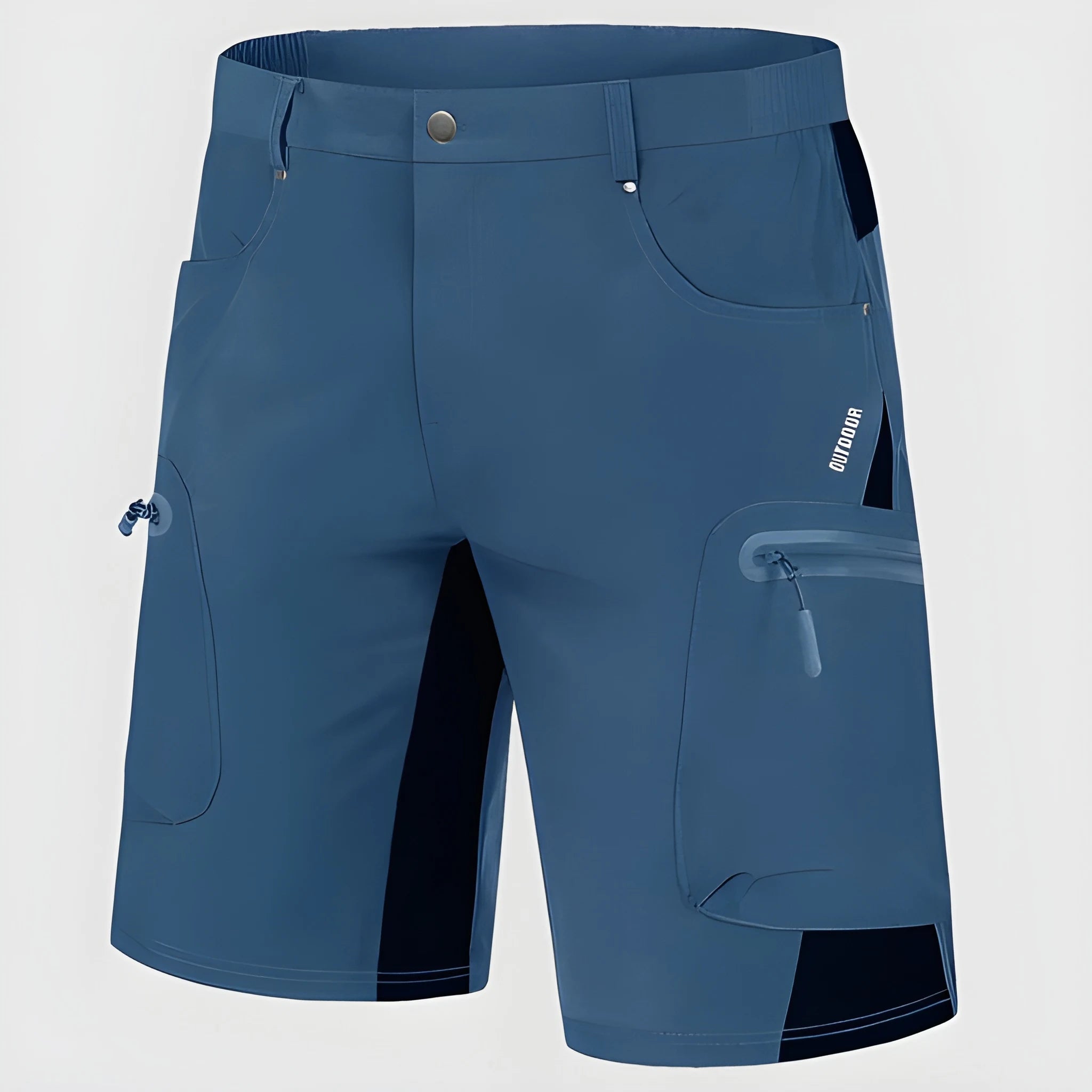 Men's Cargo Golf Shorts with Pockets and Zip Pockets