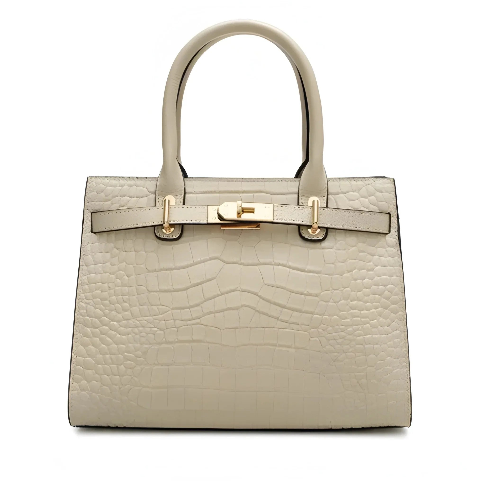 Women's Shoulder Hand Bag with Detachable Strap and Top Handle