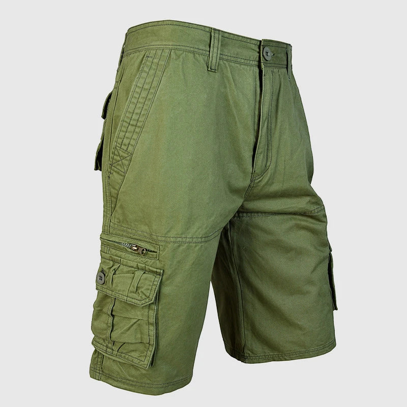 Men's Cargo Casual Shorts with Low Rise Cut
