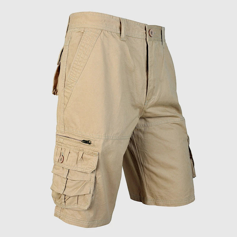 Men's Cargo Casual Shorts with Low Rise Cut