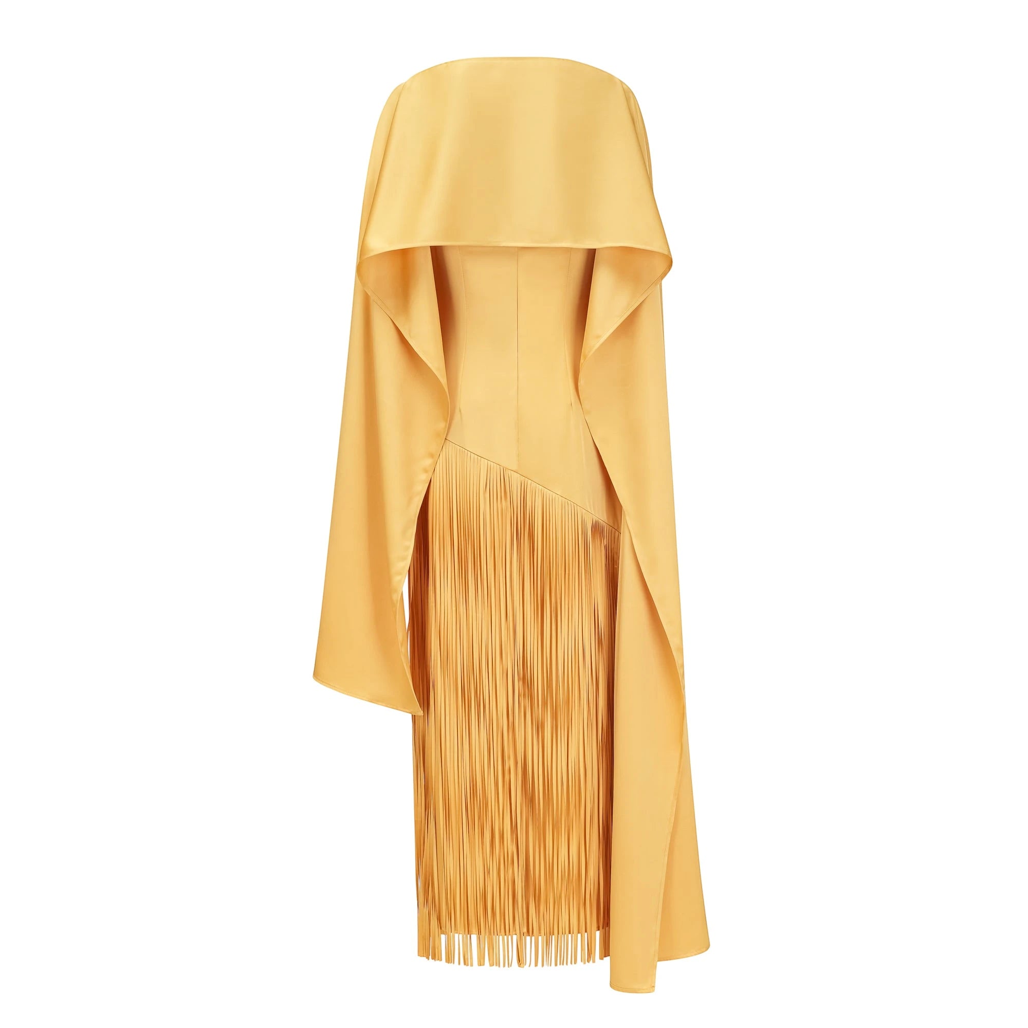 Women's Formal Long Maxi Wedding Guest Dress with Detachable Shawl