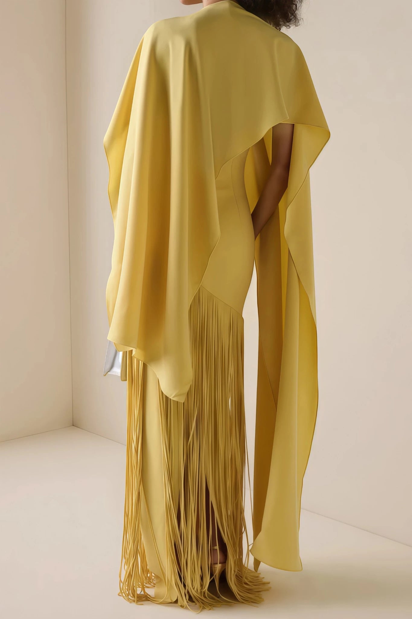 Women's Formal Long Maxi Wedding Guest Dress with Detachable Shawl