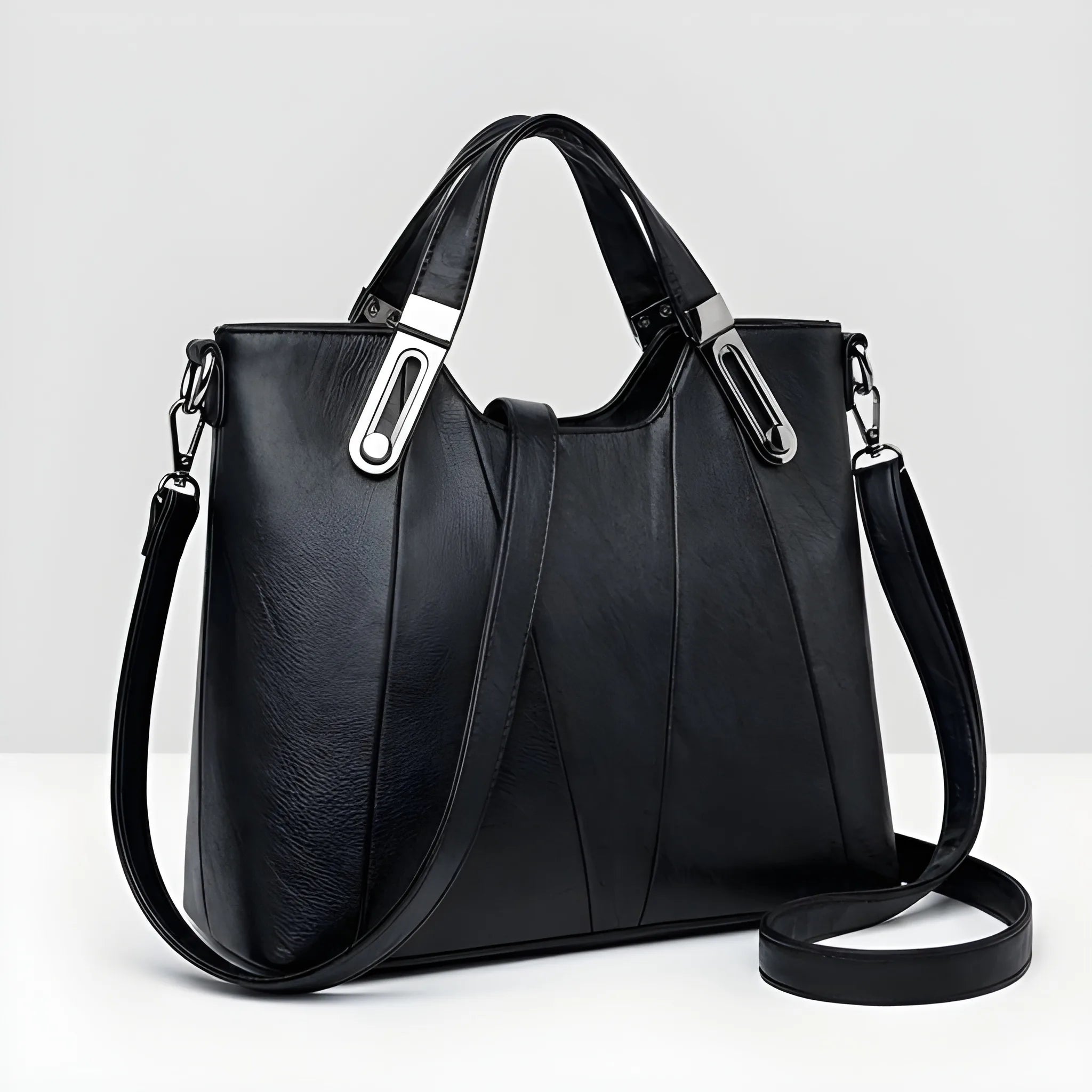 Women's Structured Crossbody Bag Multi-Compartment