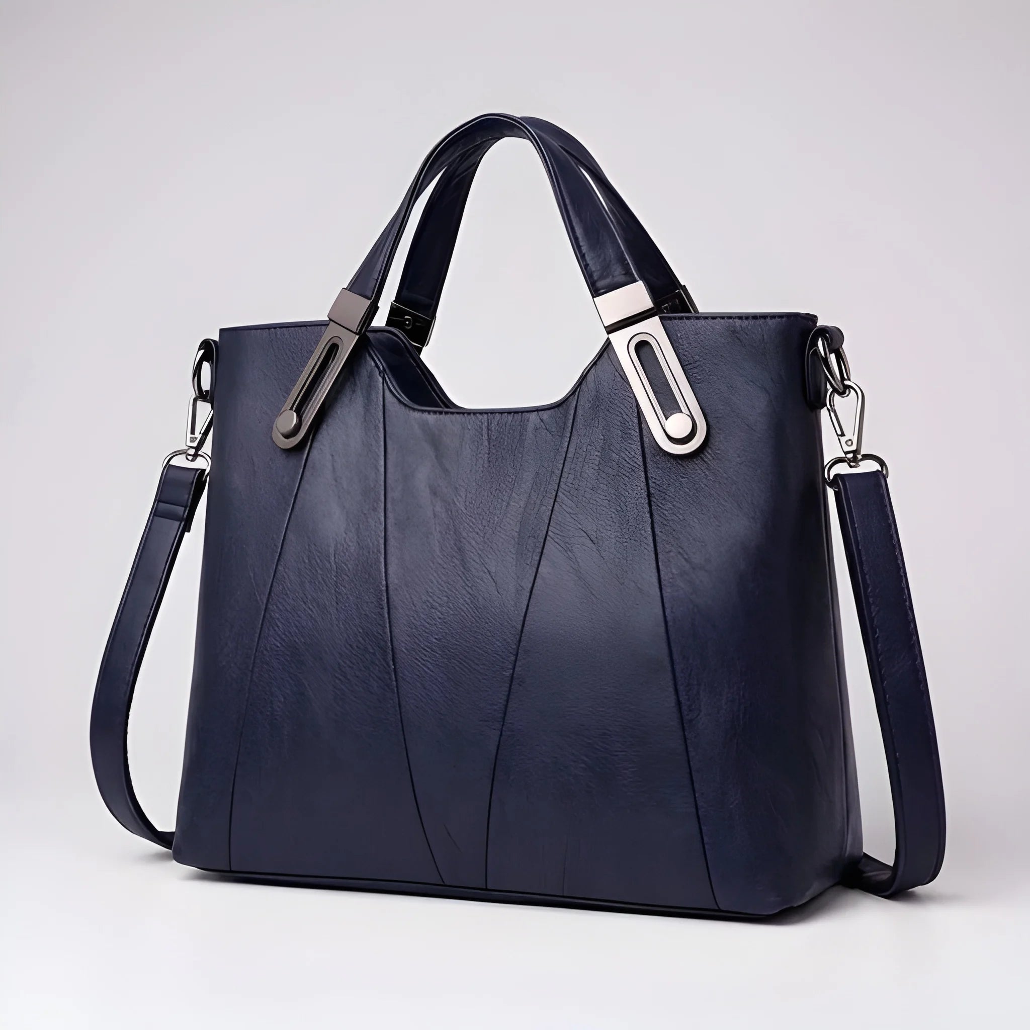 Women's Structured Crossbody Bag Multi-Compartment