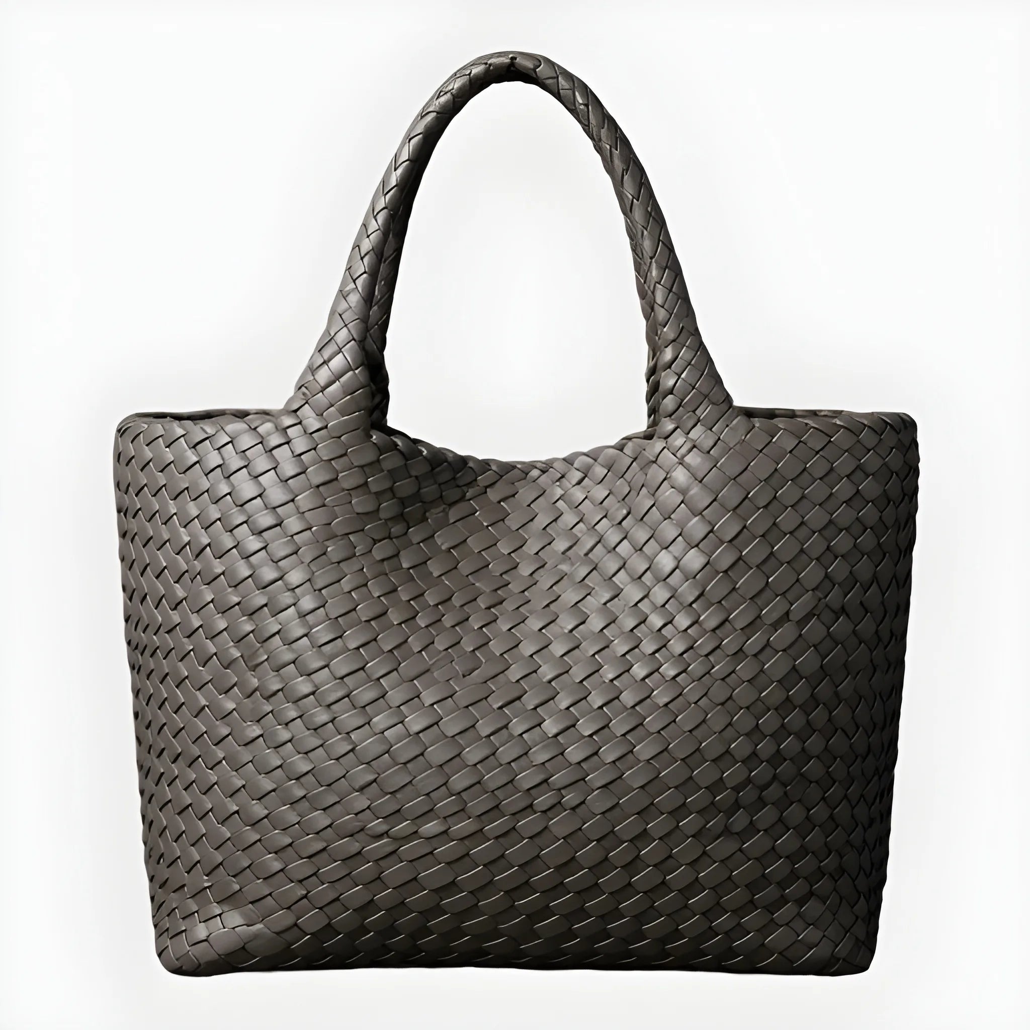 Women's Woven Shoulder Tote Bag Handwoven