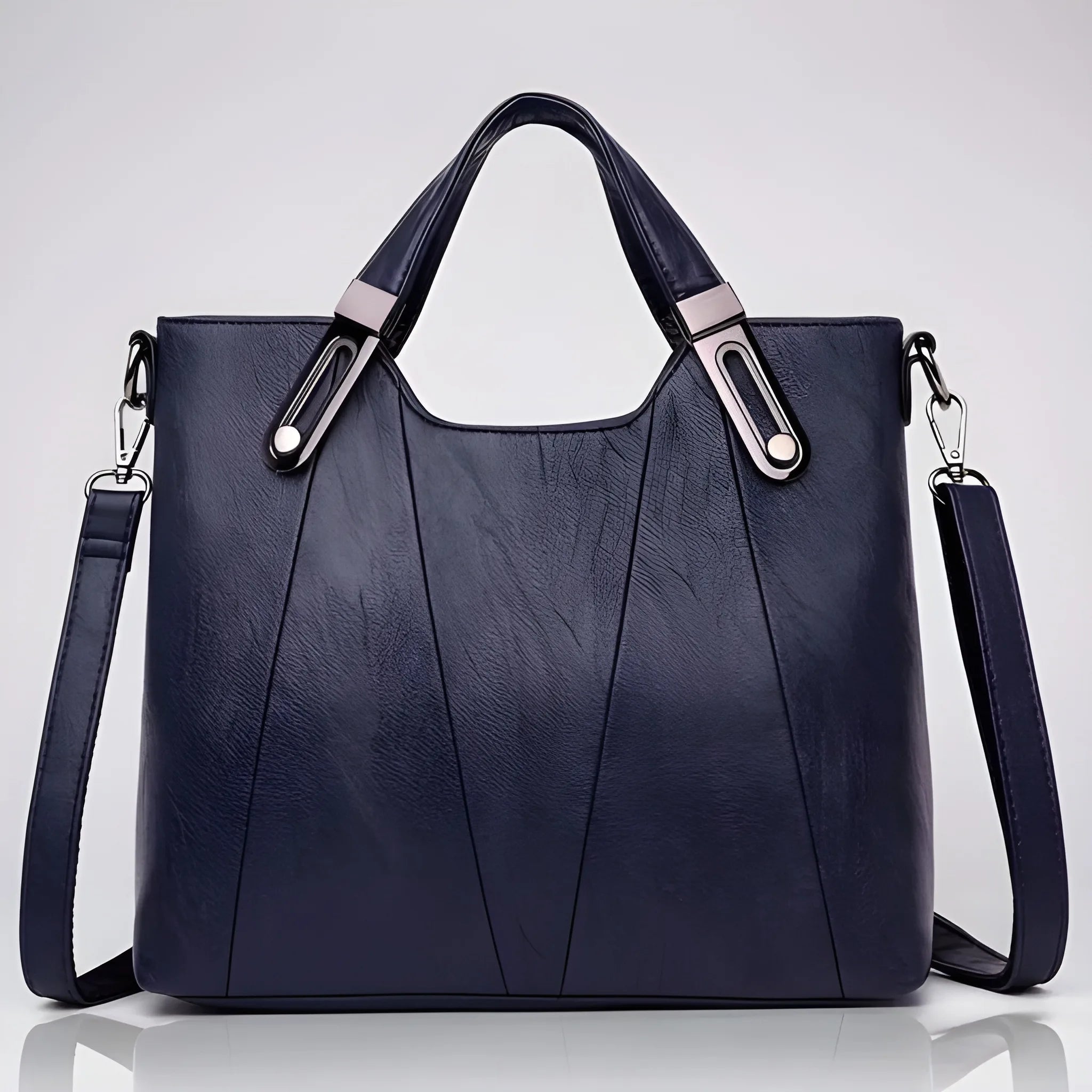 Women's Structured Crossbody Bag Multi-Compartment