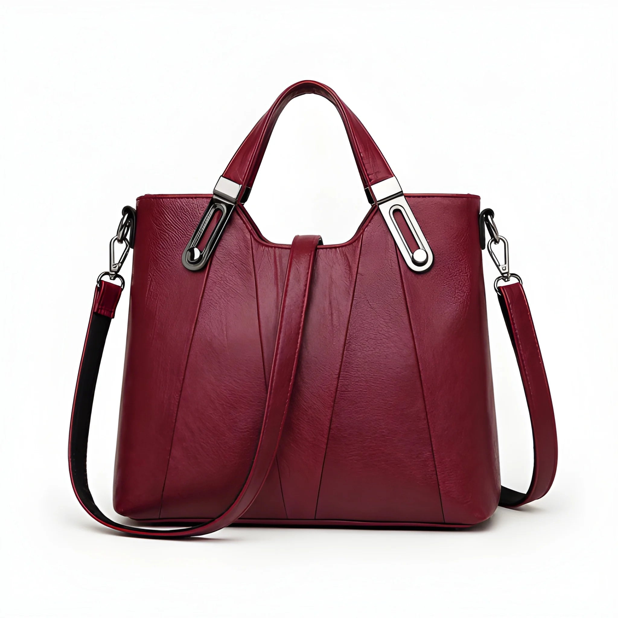Women's Structured Crossbody Bag Multi-Compartment