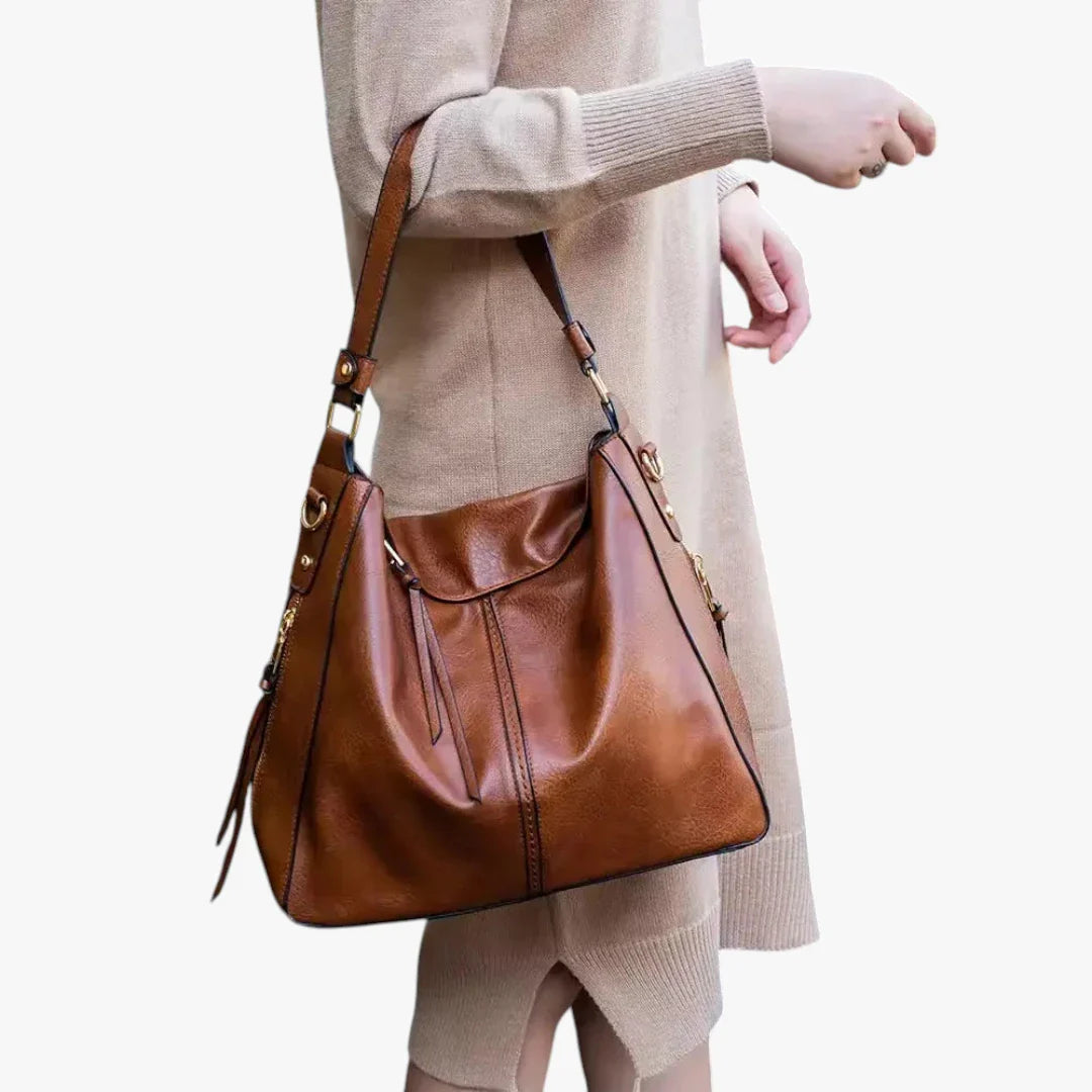 Women's Travel Shoulder Bag with Zipper