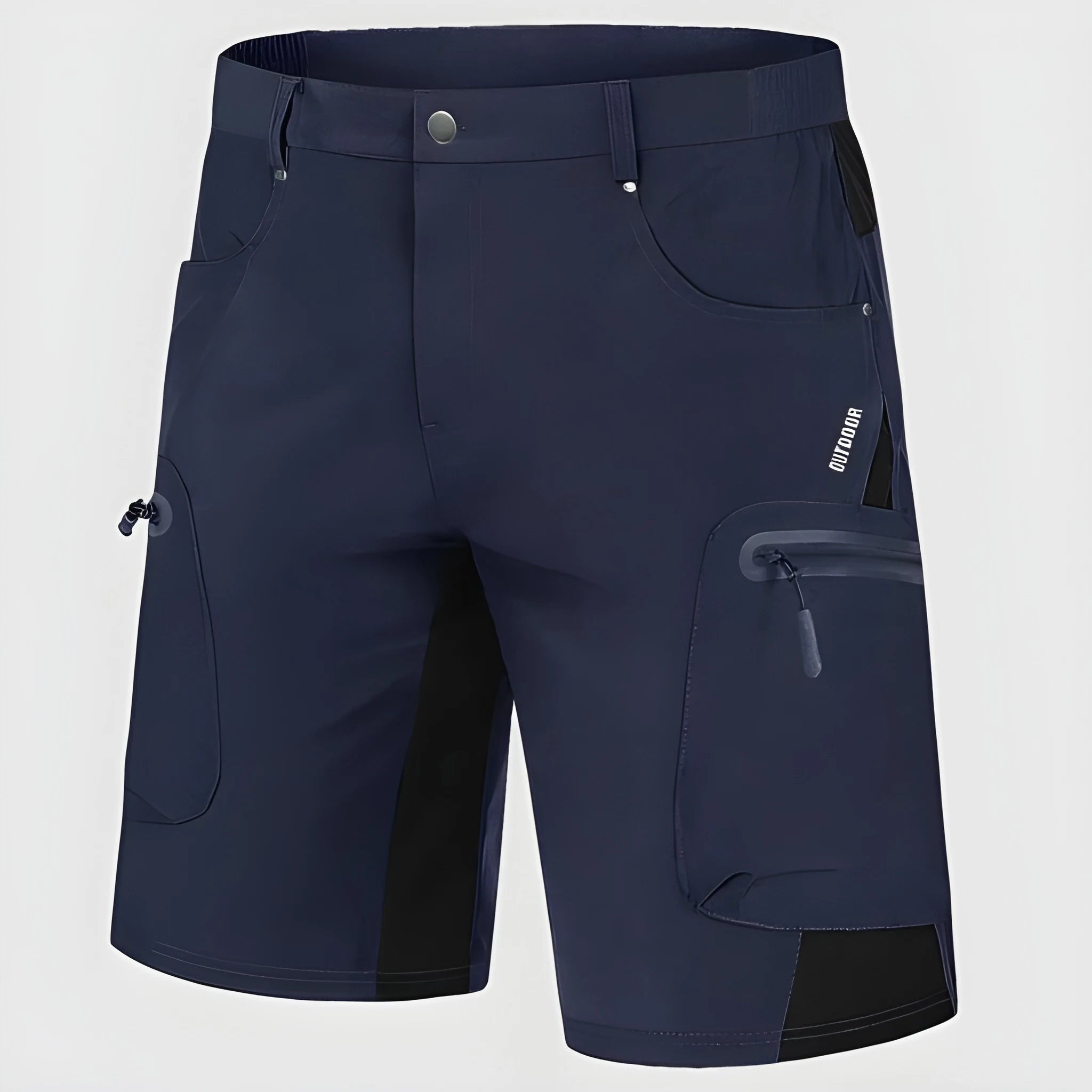 Men's Cargo Golf Shorts with Pockets and Zip Pockets