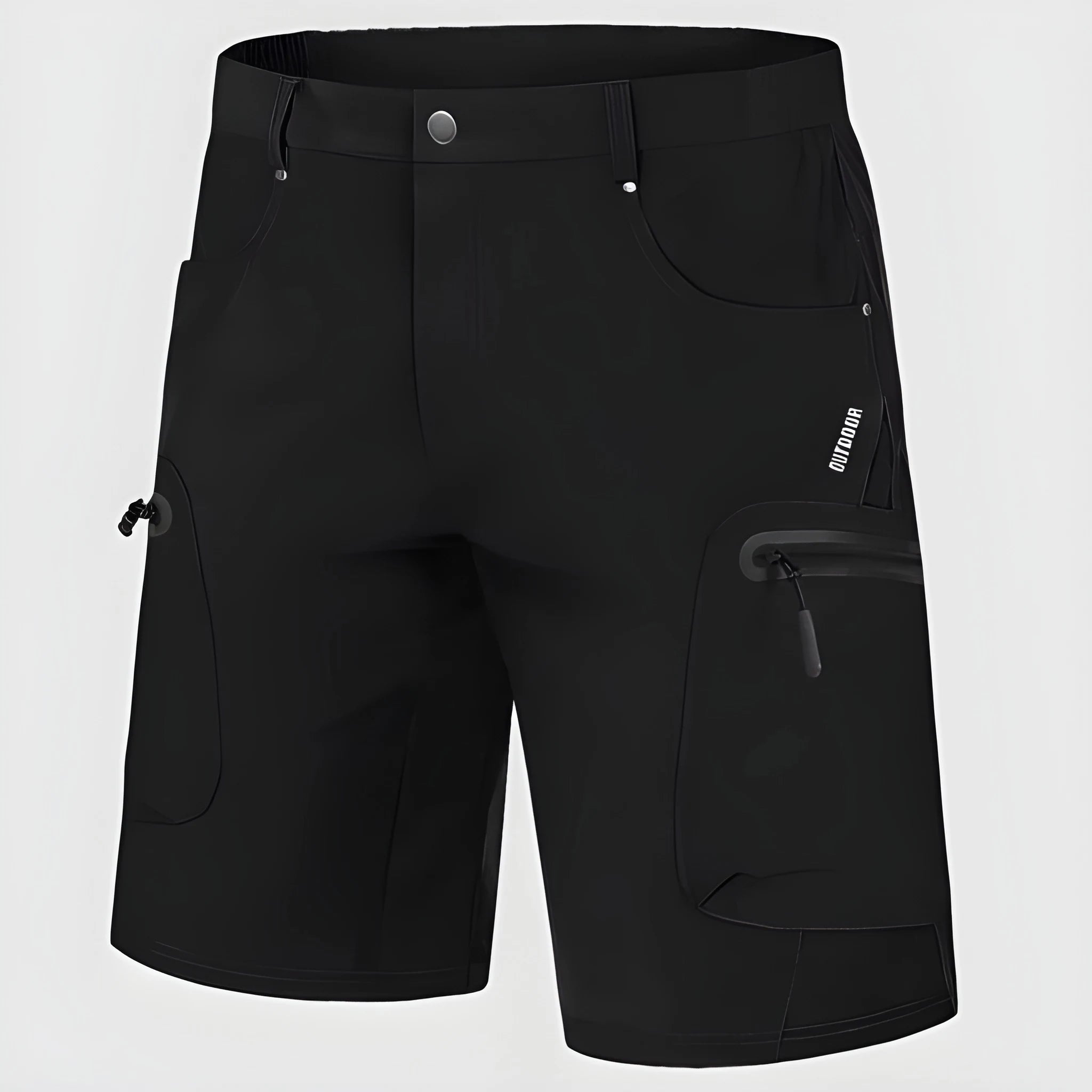 Men's Cargo Golf Shorts with Pockets and Zip Pockets