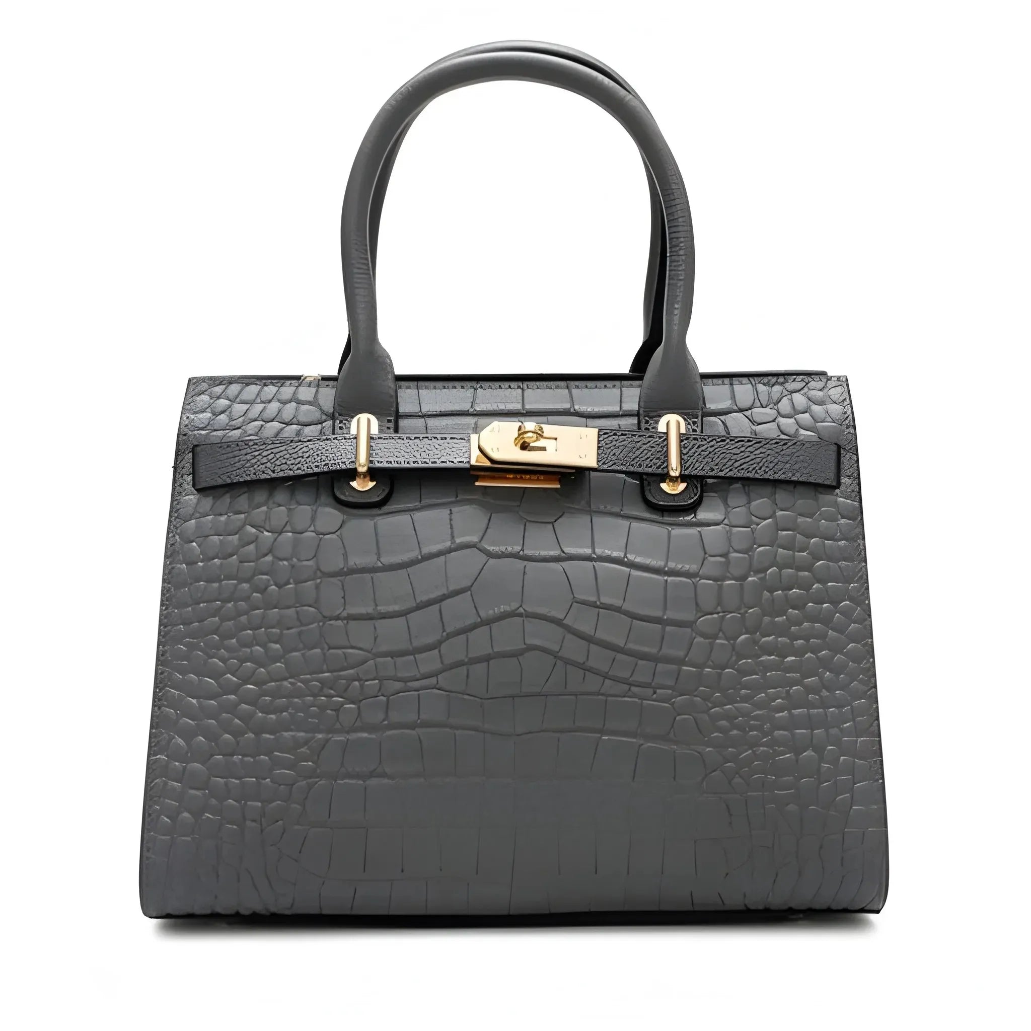 Women's Shoulder Hand Bag with Detachable Strap and Top Handle