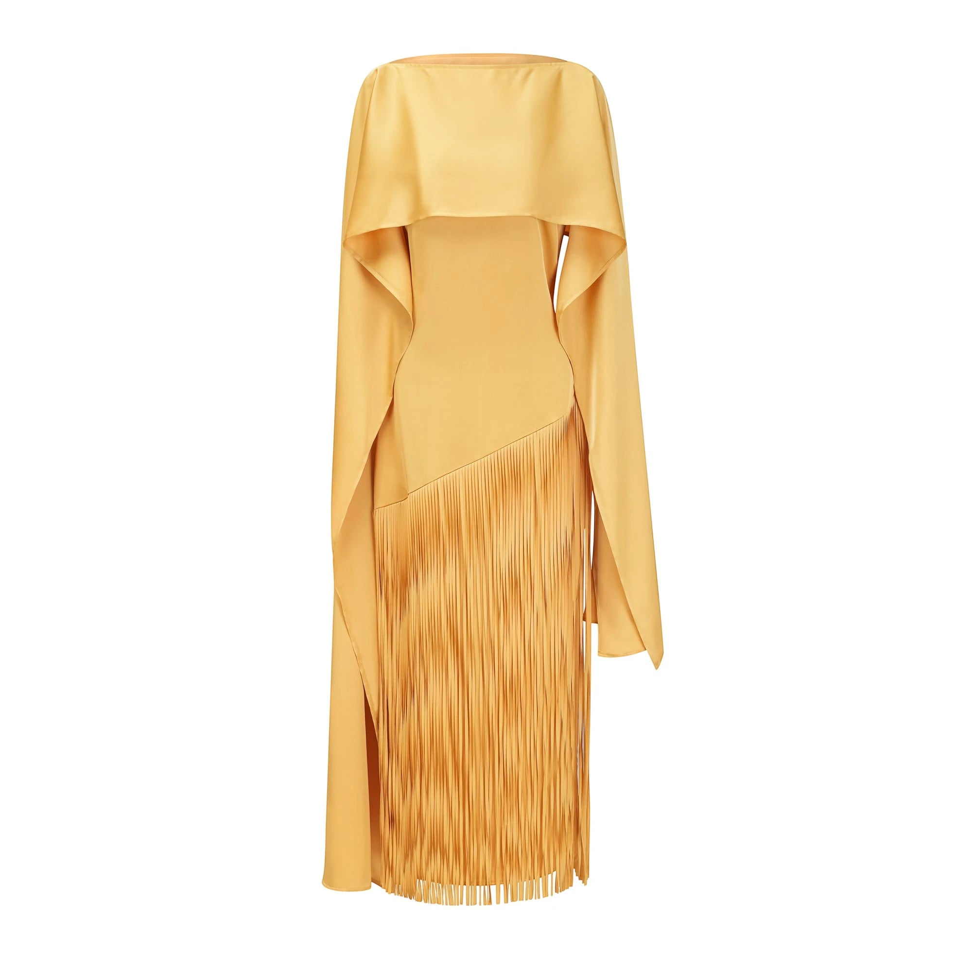 Women's Formal Long Maxi Wedding Guest Dress with Detachable Shawl