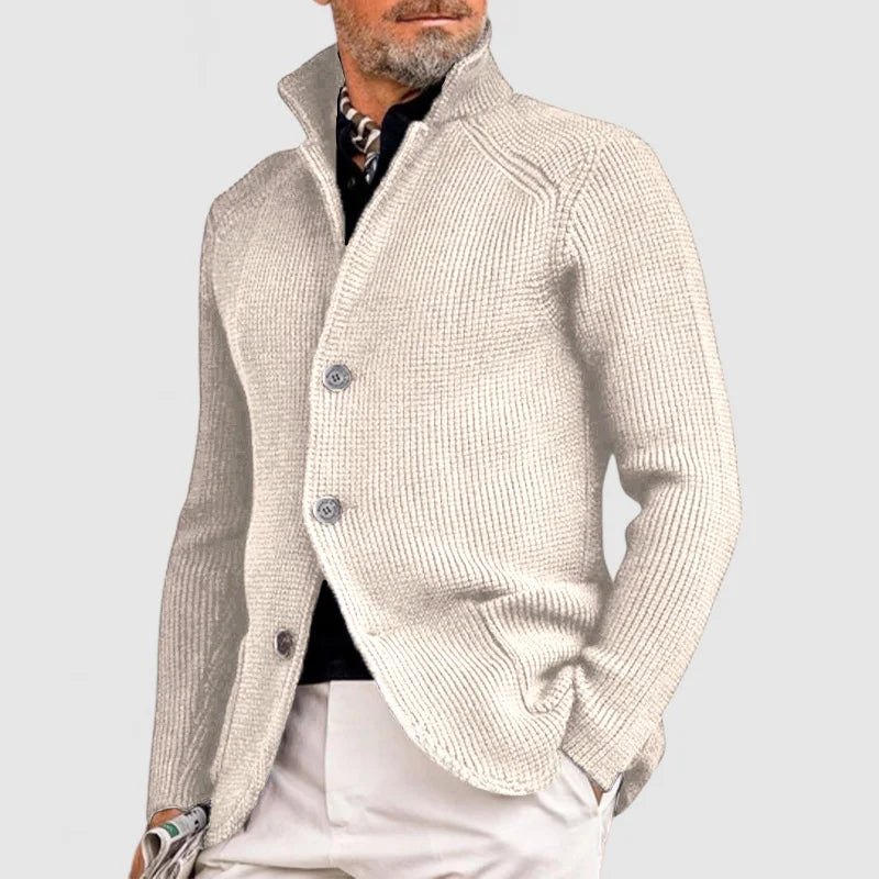 Arnaud™ - Men's Cardigan Military Retro Style