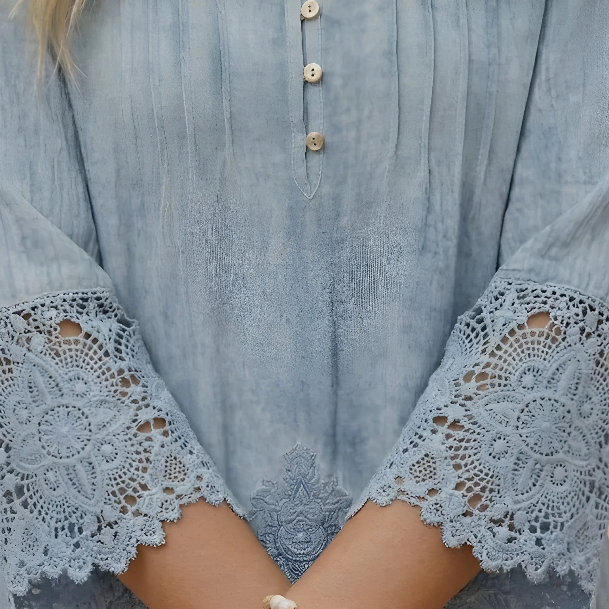 Women's Vintage Elegant Midi Summer Dress with Lace