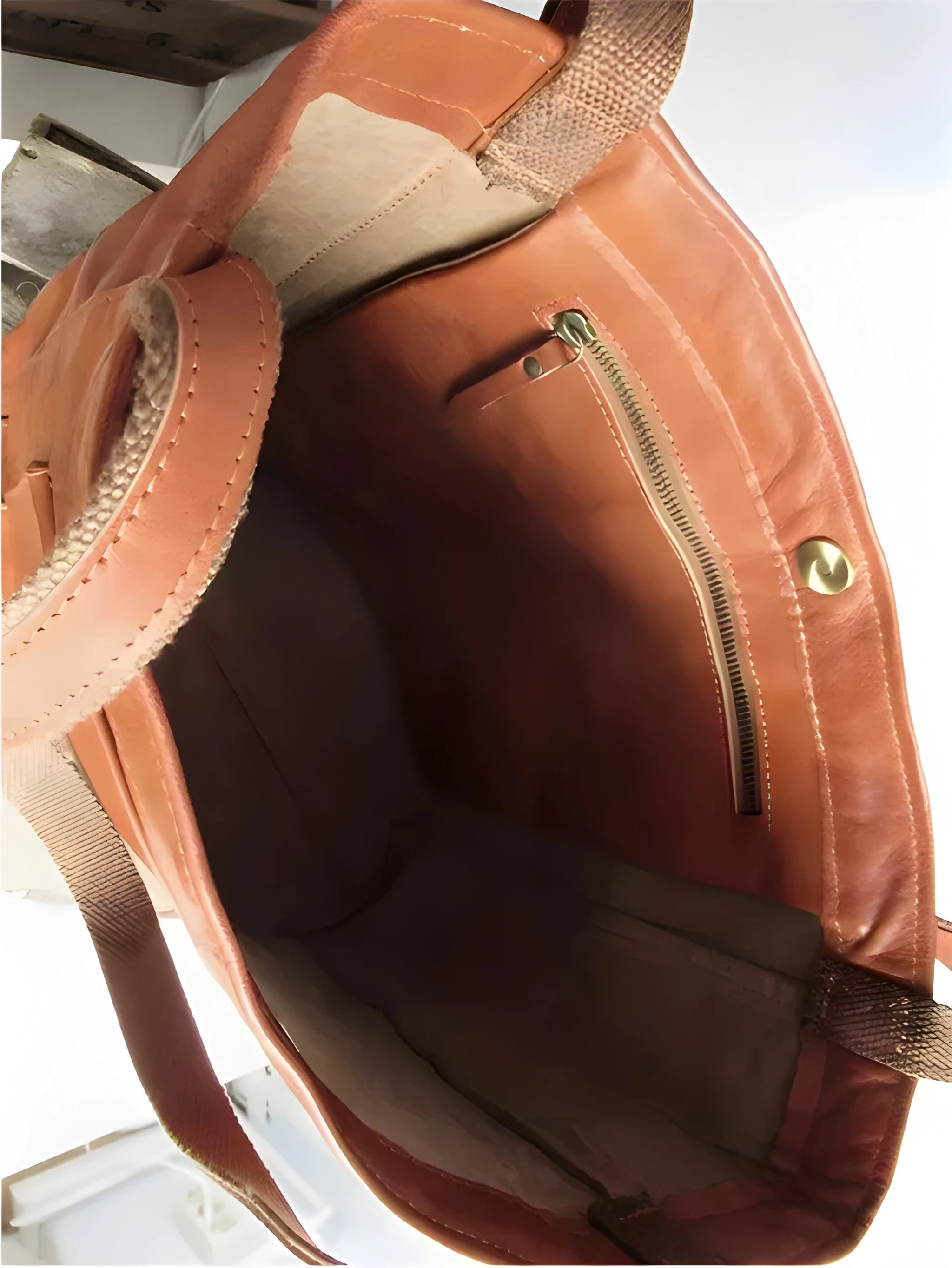 Women's Travel Tote Bag with Zipper
