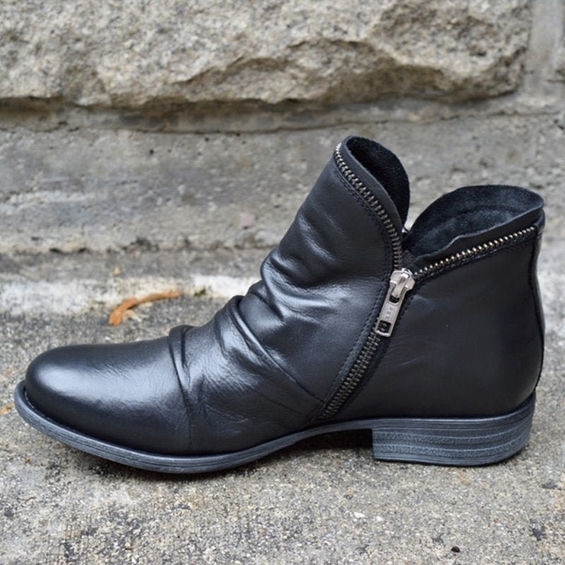 Fashionable Ankle Boots for Cold Days - WinterChic