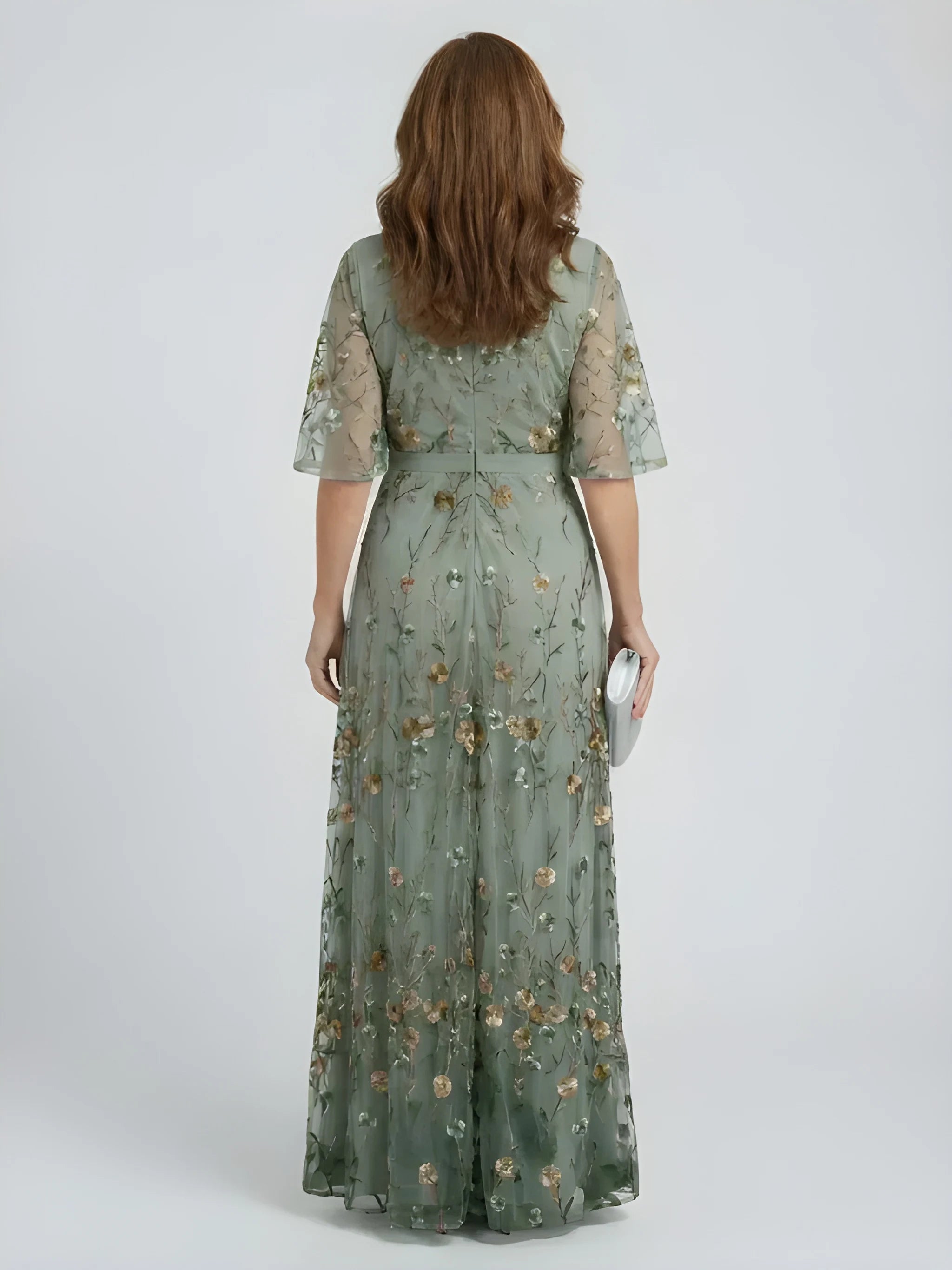 Women's Casual Floral Maxi Summer Dress with Halter Neckline